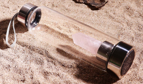 quartz water bottle